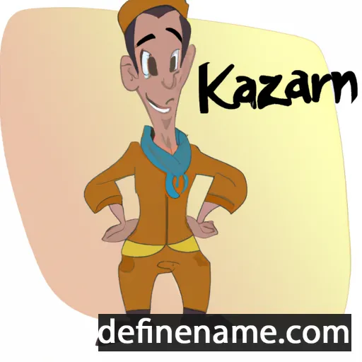 cartoon of the name Karzan