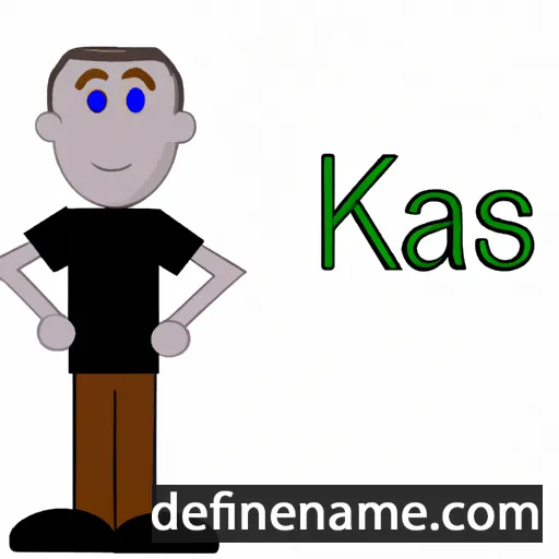 cartoon of the name Kas