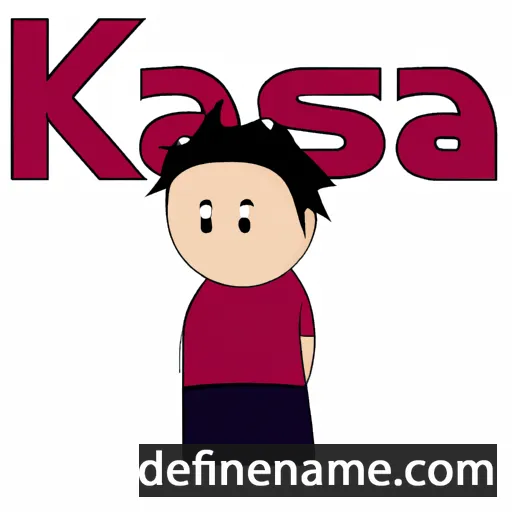 cartoon of the name Kasai