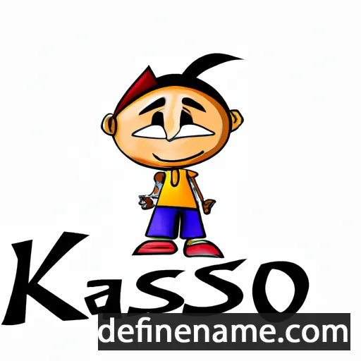 cartoon of the name Kasi