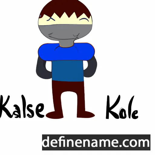 cartoon of the name Kasiel