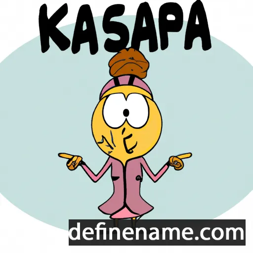 cartoon of the name Kasjopea