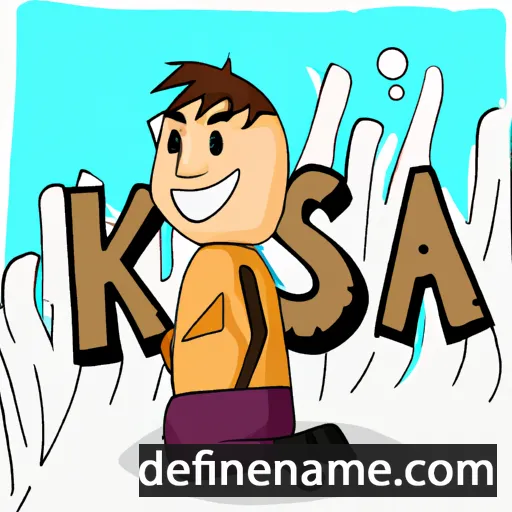 cartoon of the name Kaska