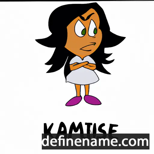 Kasmine cartoon