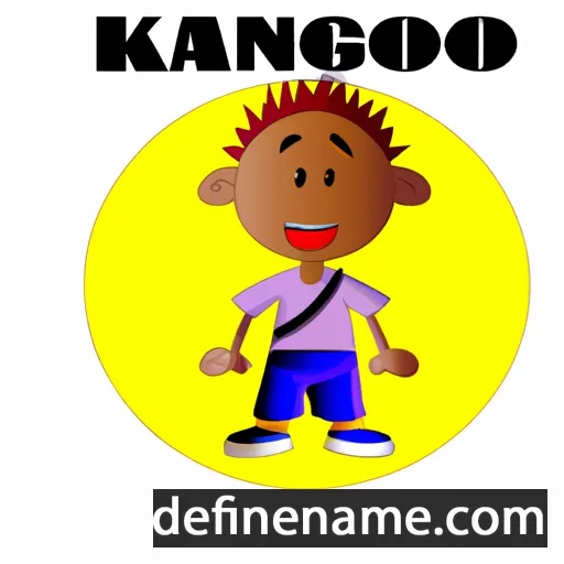 cartoon of the name Kasongo