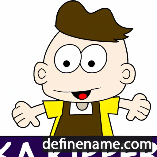 cartoon of the name Kasperi