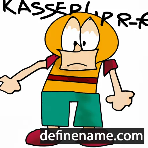 Kasperl cartoon