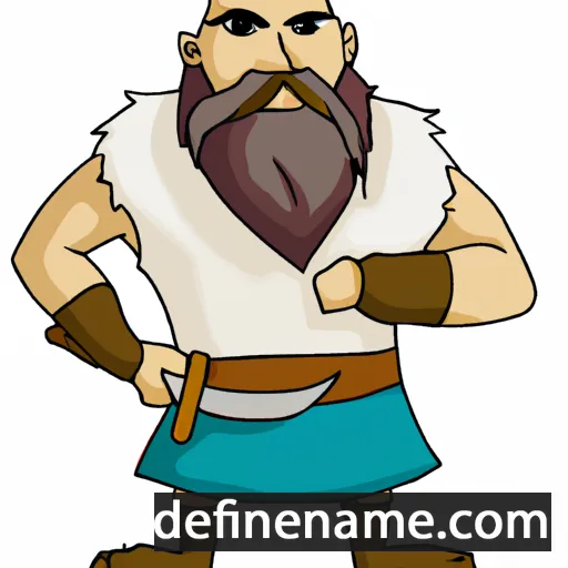 cartoon of the name Kassianos