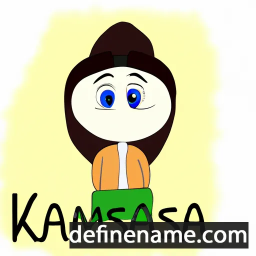 cartoon of the name Kassima