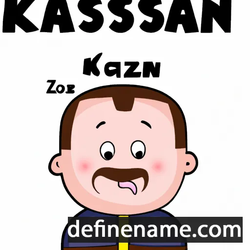 cartoon of the name Kasszián