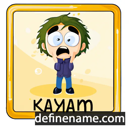 Kasym cartoon