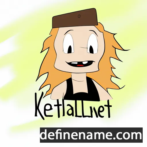 cartoon of the name Kataleen