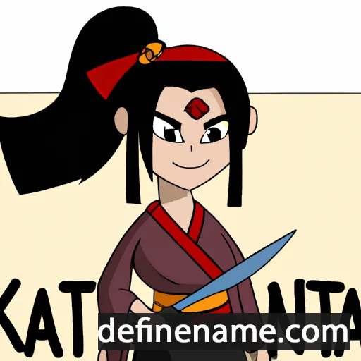 Katana cartoon