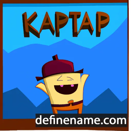 Katapán cartoon