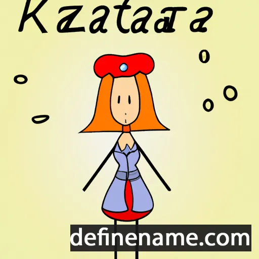 Katarzena cartoon