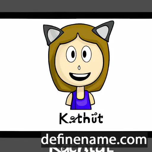 cartoon of the name Kath