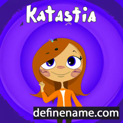 cartoon of the name Katisha