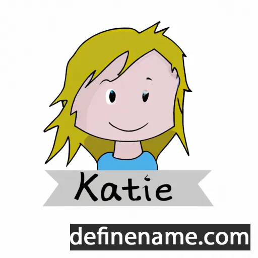 cartoon of the name Katje