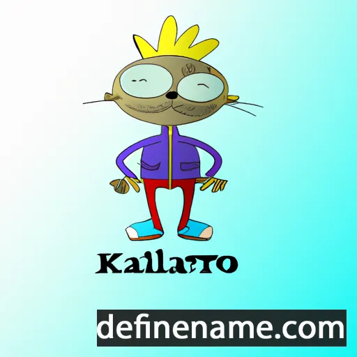 cartoon of the name Katlino