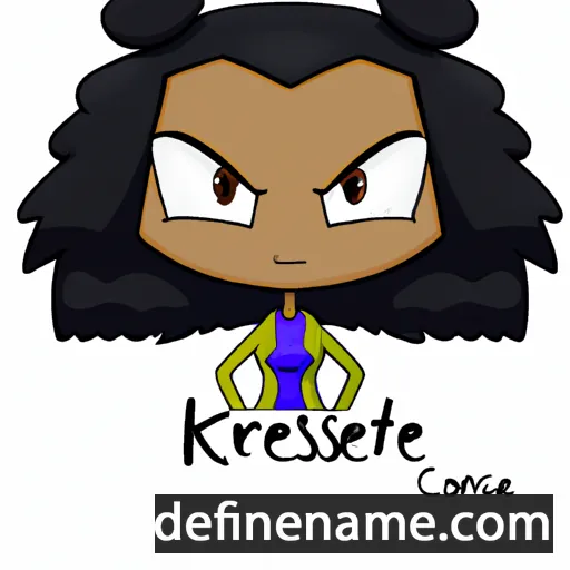 cartoon of the name Katrese