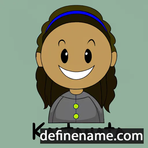 cartoon of the name Katrianna