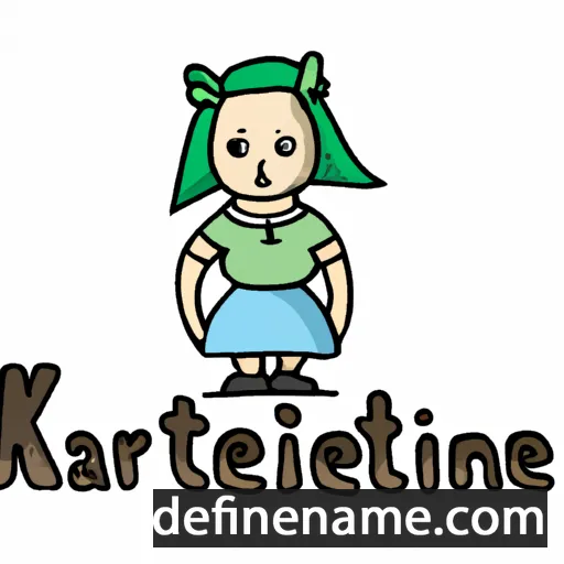 Katrinelje cartoon