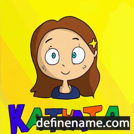 cartoon of the name Katryna