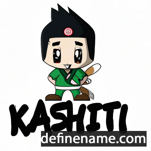 cartoon of the name Katsushi