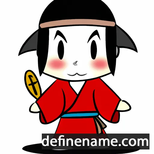 Katsuyori cartoon