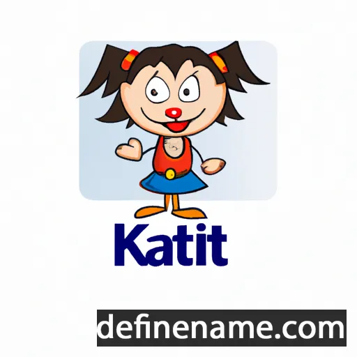 cartoon of the name Katti