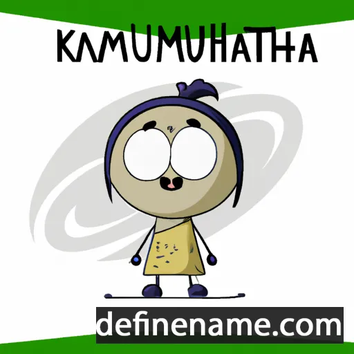 cartoon of the name Katuma