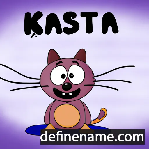 cartoon of the name Katuša