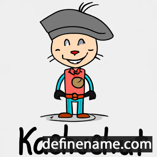 cartoon of the name Katusch