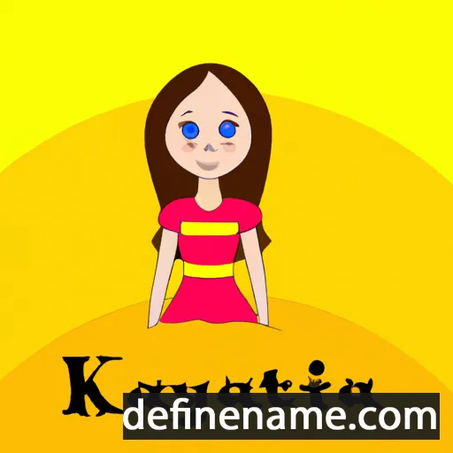 cartoon of the name Katyna