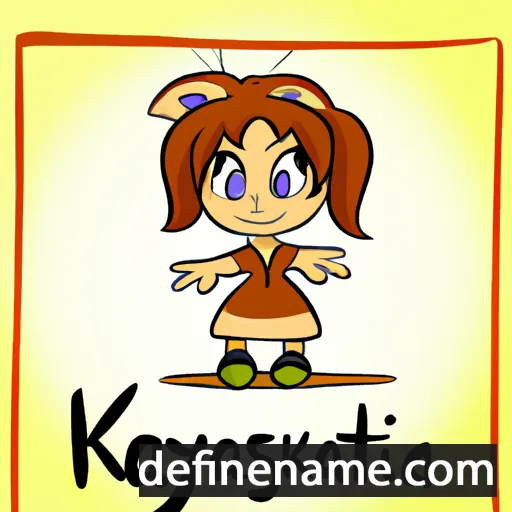 cartoon of the name Katyuska