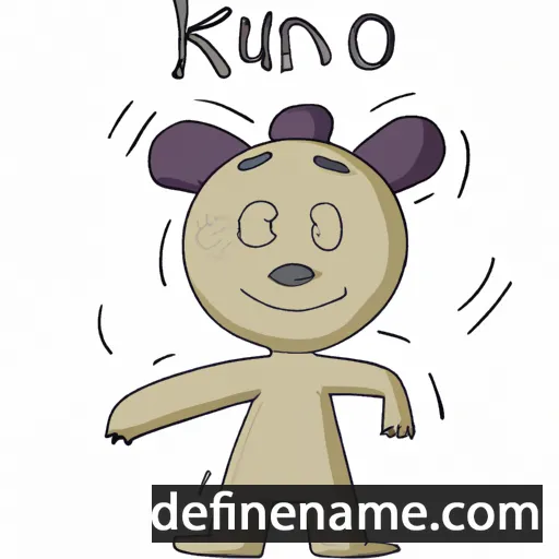 cartoon of the name Kauno