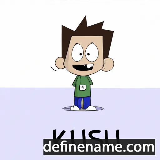 cartoon of the name Kausi