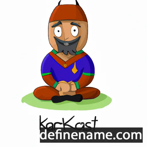 cartoon of the name Kautsar