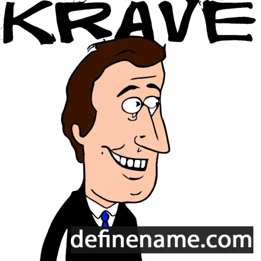 cartoon of the name Kavanaugh