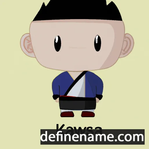 cartoon of the name Kawasa