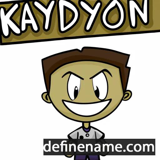 Kaydyn cartoon