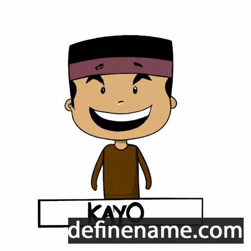 cartoon of the name Kayko