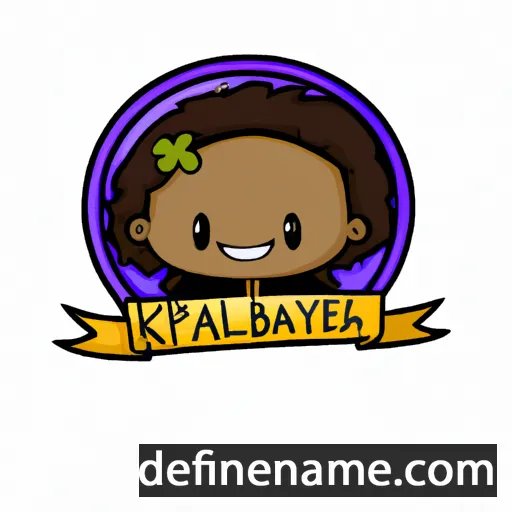 cartoon of the name Kaylabelle