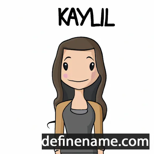 Kayli cartoon