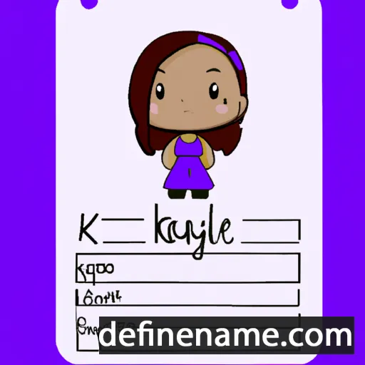 Kayline cartoon