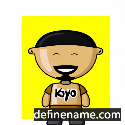 cartoon of the name Kaylo