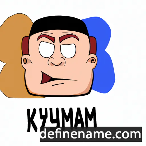 cartoon of the name Kayman