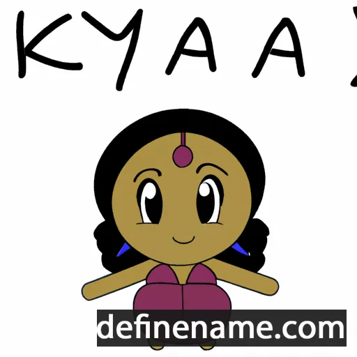 Kayona cartoon