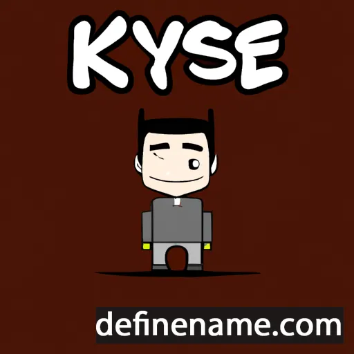 cartoon of the name Kayse