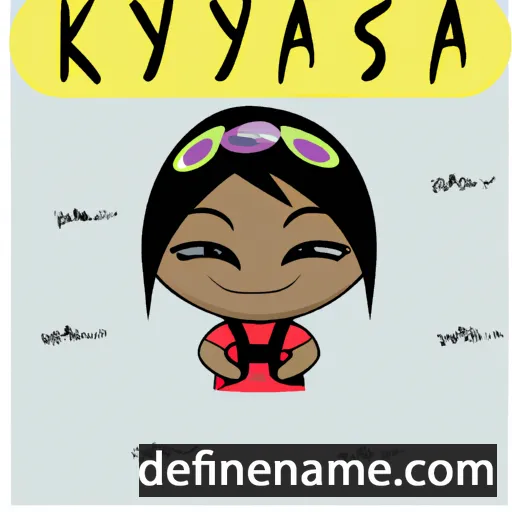 Kaysha cartoon